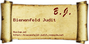 Bienenfeld Judit névjegykártya